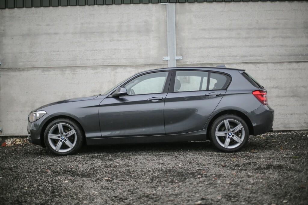 BMW 1 Series Hatchback 2.0 116D Sport 5-Door 2015 Grey #4