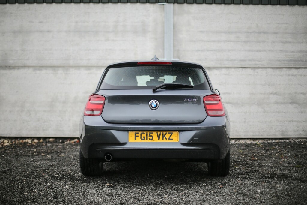 BMW 1 Series Hatchback 2.0 116D Sport 5-Door 2015 Grey #6