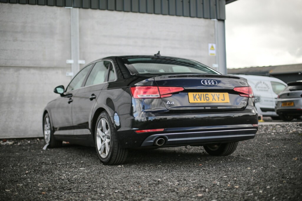 Audi A4 Saloon 2.0 Tdi Ultra Se 2016 KV16XYJ Black #5