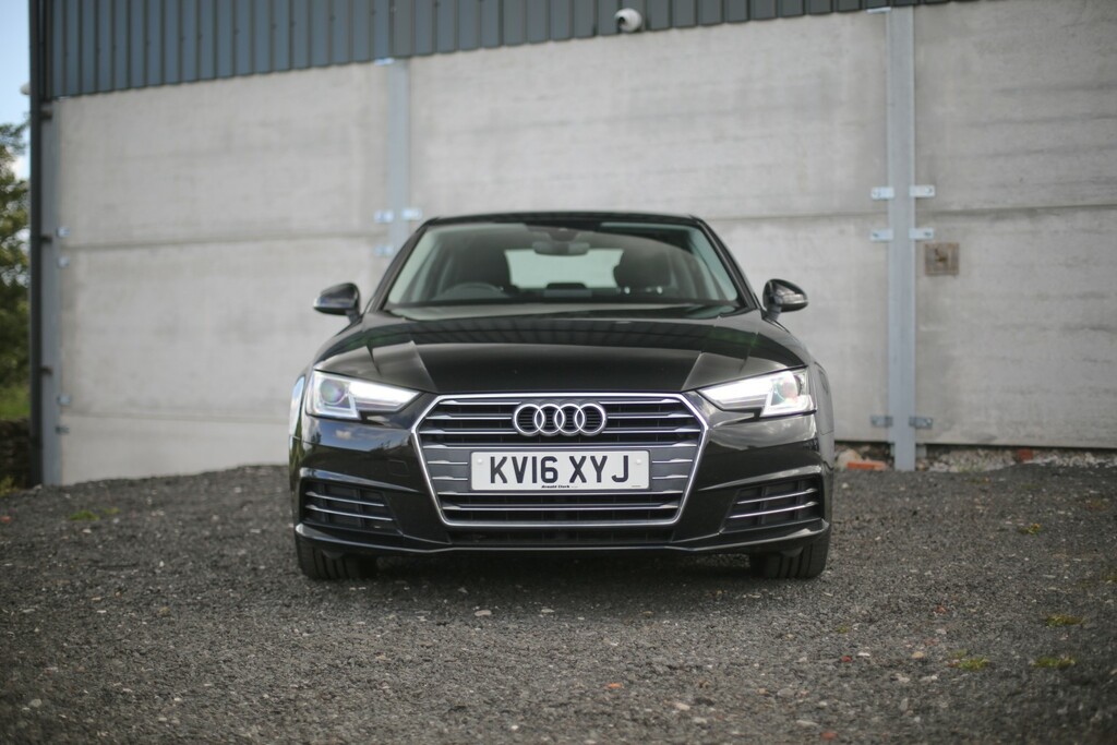 Audi A4 Saloon 2.0 Tdi Ultra Se 2016 KV16XYJ Black #2
