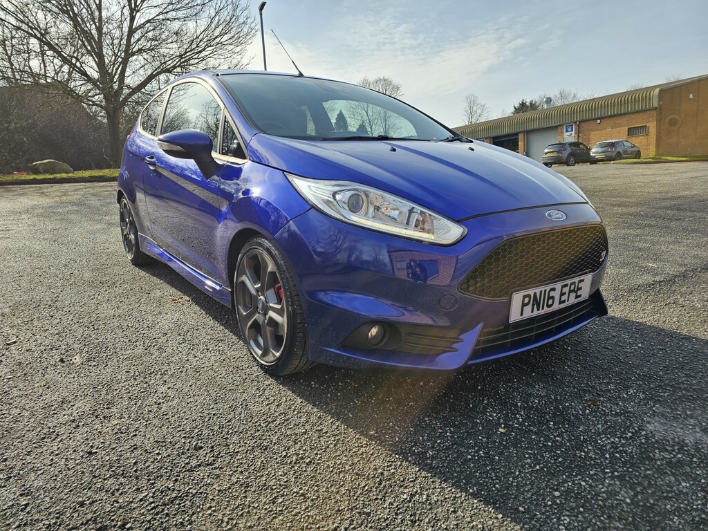 Ford Fiesta Hatchback 1.6 T Ecoboost St-3 2016 Blue