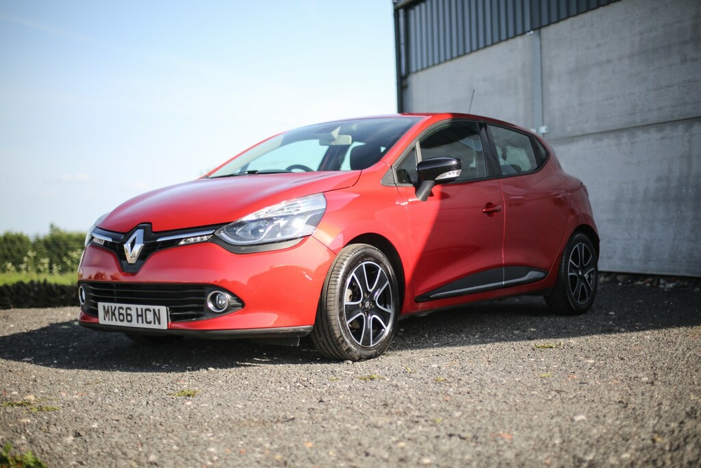 Renault Clio Hatchback 0.9 Dynamique Nav Tce 90 2016 MK66HCN Red #3