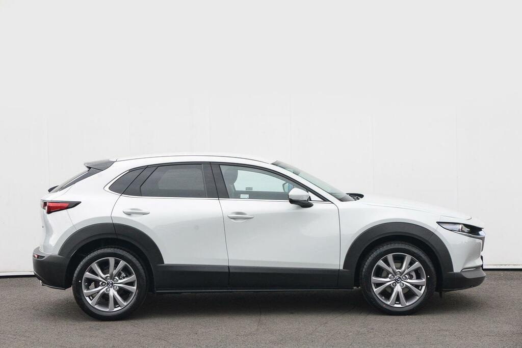 Mazda CX-30 2.5 E-skyactiv G Mhev 140 Exclusive-line White #5