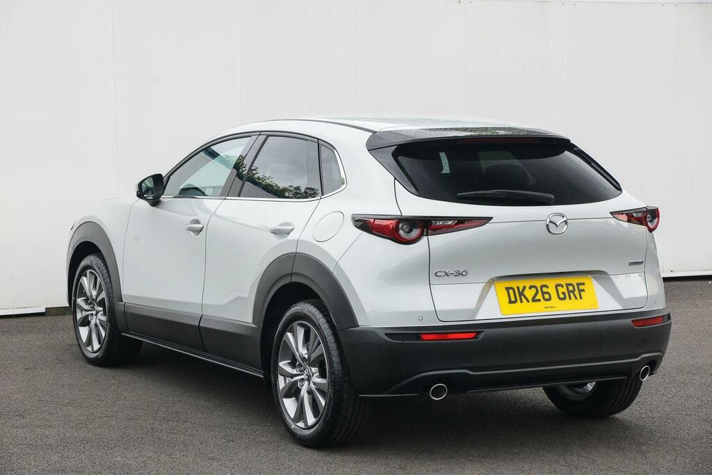 Mazda CX-30 2.5 E-skyactiv G Mhev 140 Exclusive-line White #3