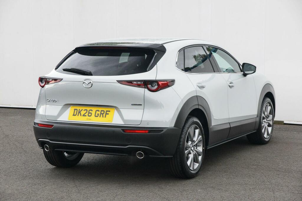 Mazda CX-30 2.5 E-skyactiv G Mhev 140 Exclusive-line White #6