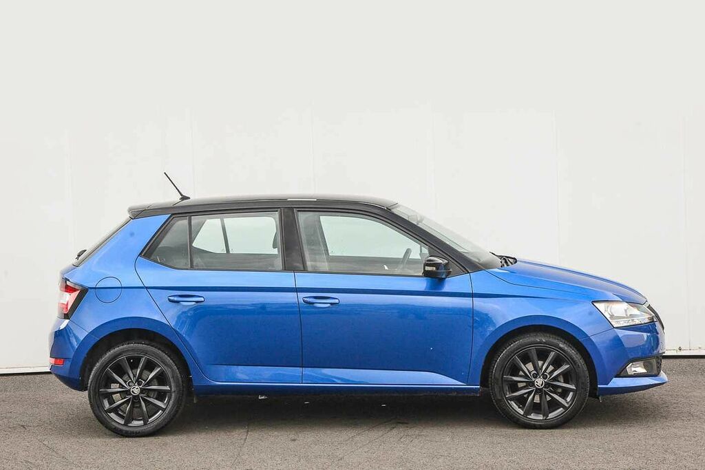 Skoda Fabia 1.0 Mpi 75 Colour Edition KK19MGV Blue #4