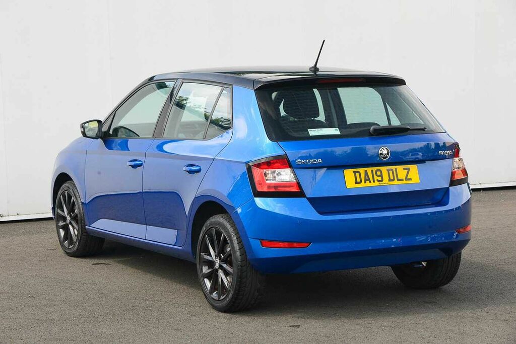 Skoda Fabia 1.0 Tsi Colour Edition DA19DLZ Blue #3