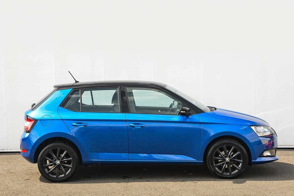 Skoda Fabia 1.0 Tsi Colour Edition DA19DLZ Blue #4