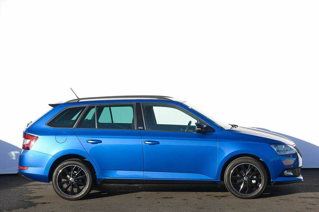 Skoda Fabia 1.0 Tsi Monte Carlo DE21HLJ Blue #4