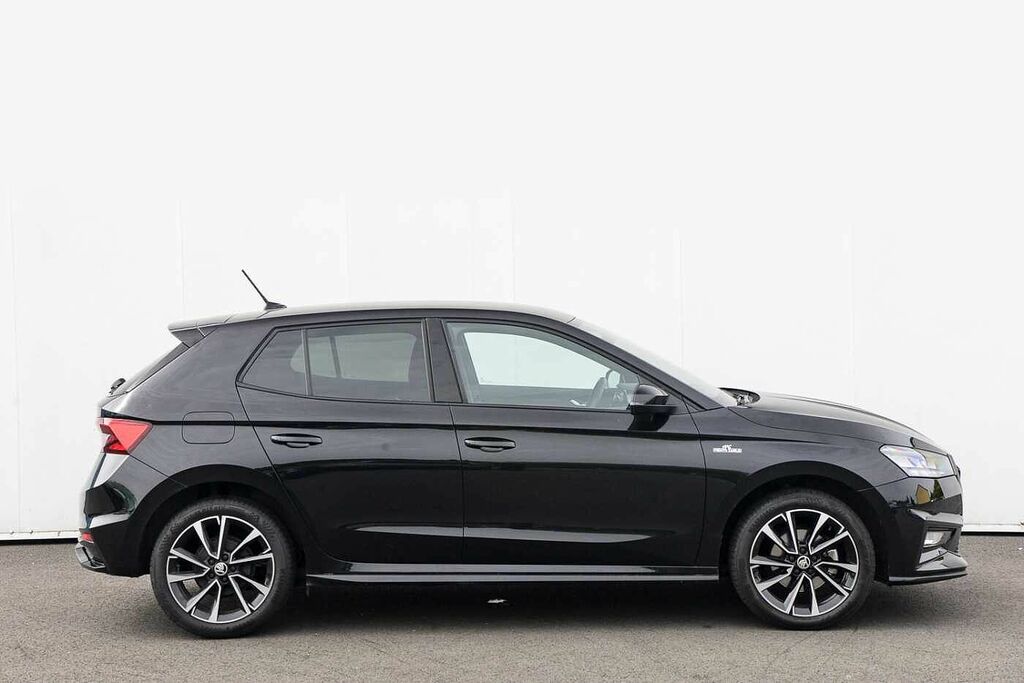 Skoda Fabia 1.0 Tsi 116 Monte Carlo DE74GVO Black #4