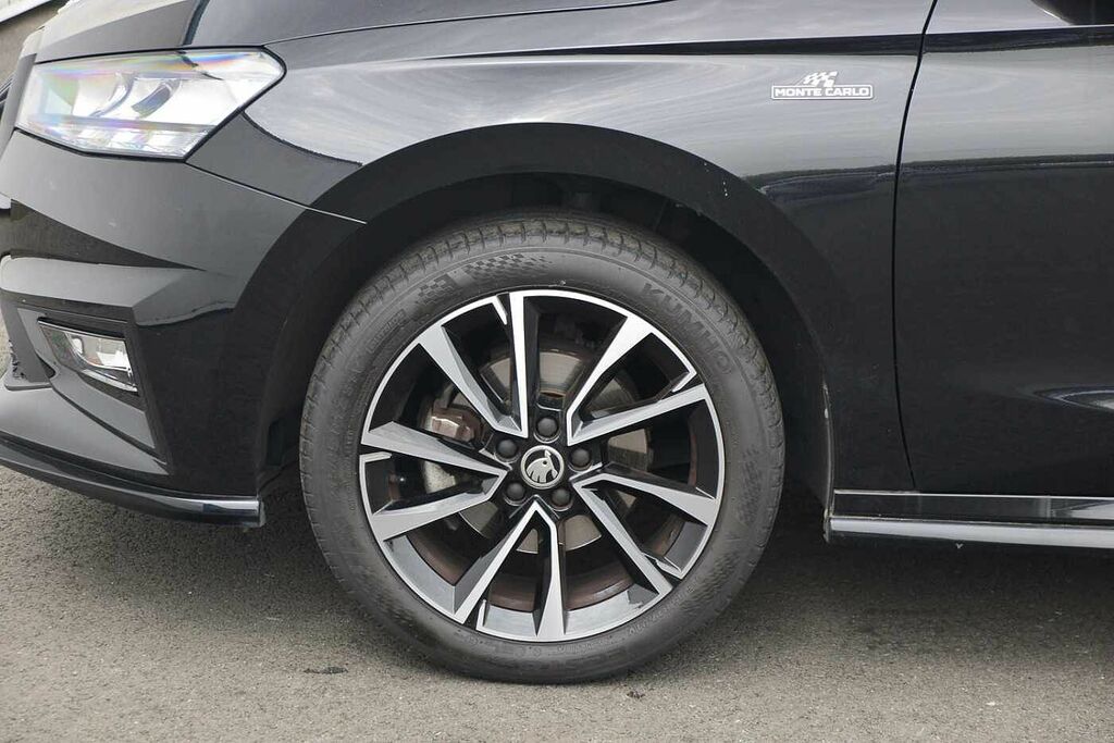 Skoda Fabia 1.0 Tsi 116 Monte Carlo DE74GVO Black #5