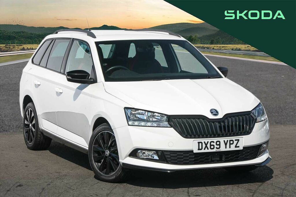 Skoda Fabia 1.0 Tsi Monte Carlo White