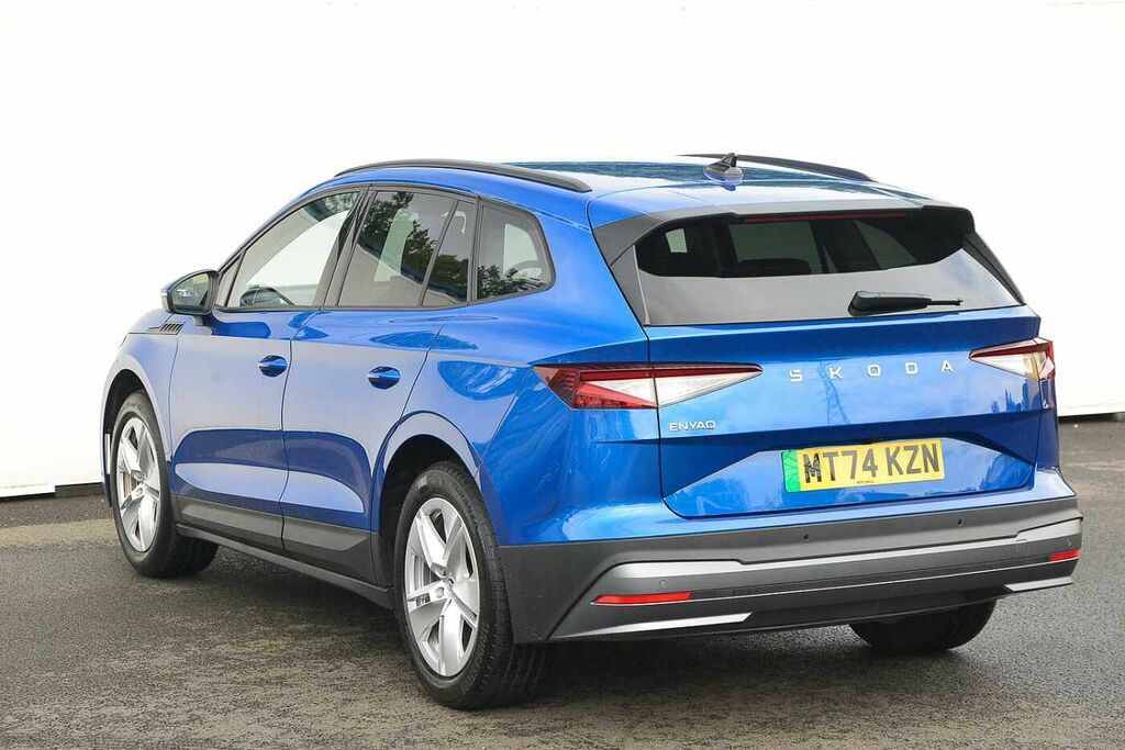 Skoda ENYAQ 125Kw 50 Edition 55Kwh MT74KZN Blue #3