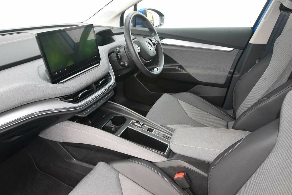 Skoda ENYAQ 125Kw 50 Edition 55Kwh MT74KZN Blue #2