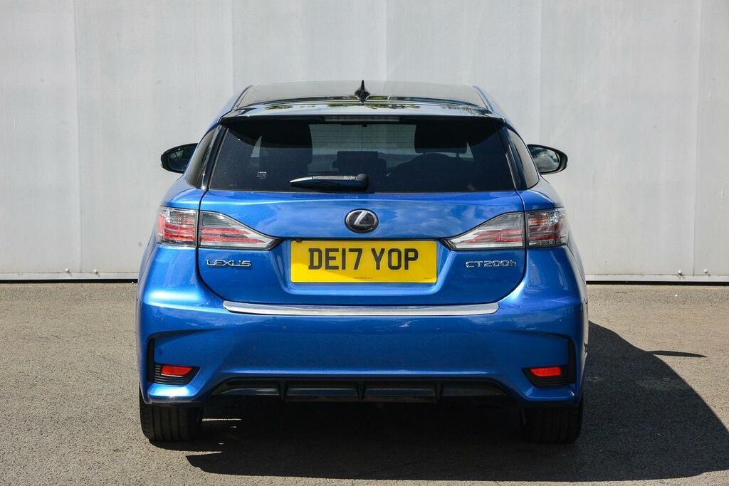 Lexus CT 200H 1.8 Sport Cvt DE17YOP Black #4