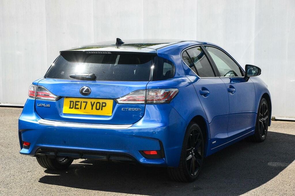 Lexus CT 200H 1.8 Sport Cvt DE17YOP Black #6