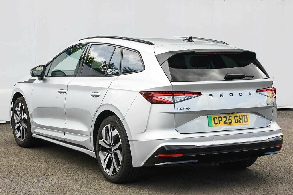 Skoda ENYAQ 210Kw 85X Sportline 82Kwh 4X4 CP25GHD Silver #3