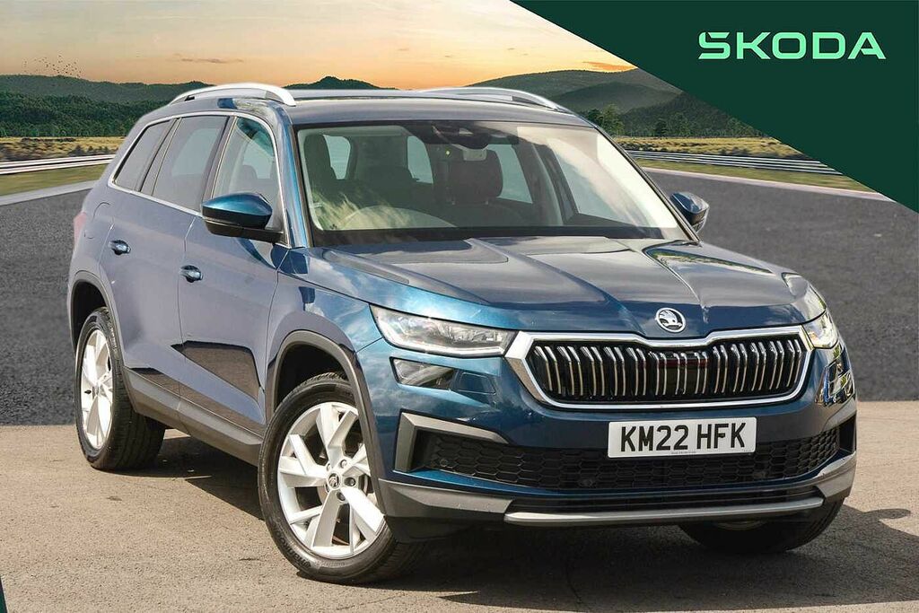 Skoda Kodiaq 1.5 Tsi 150Ps Se L 7 Seats Act Dsg Suv Blue