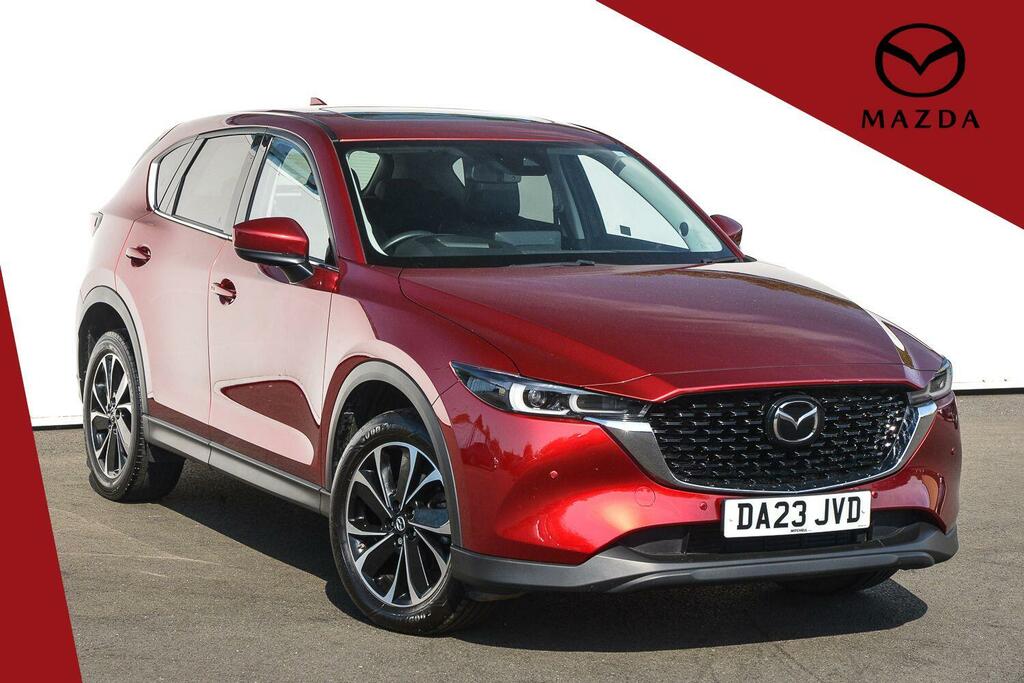 Mazda CX-5 2.2D 184 Exclusive-line Red