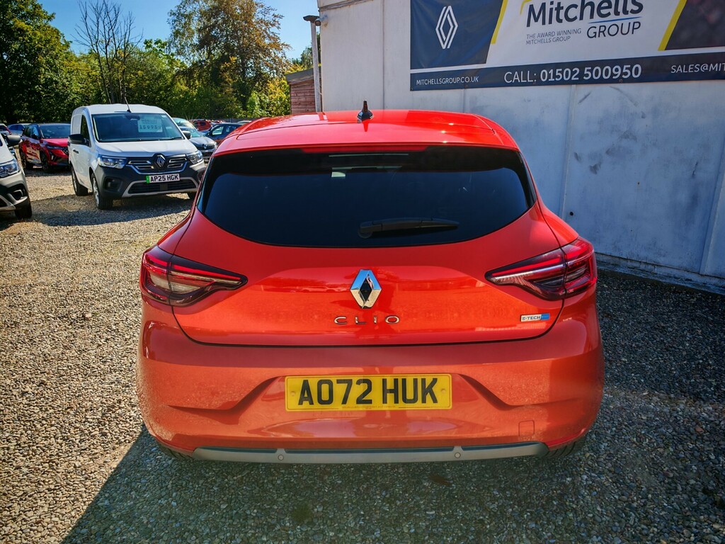 Renault Clio 1.6 E-tech Hybrid 140 Rs Line AO72HUK Orange #6