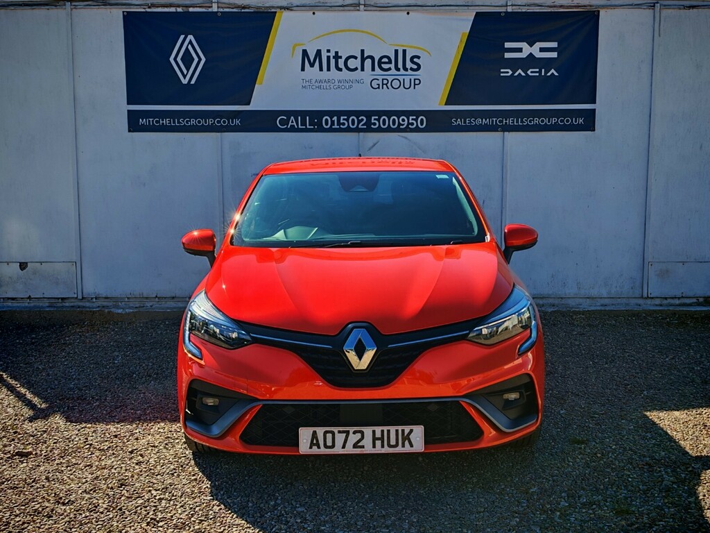 Renault Clio 1.6 E-tech Hybrid 140 Rs Line AO72HUK Orange #5
