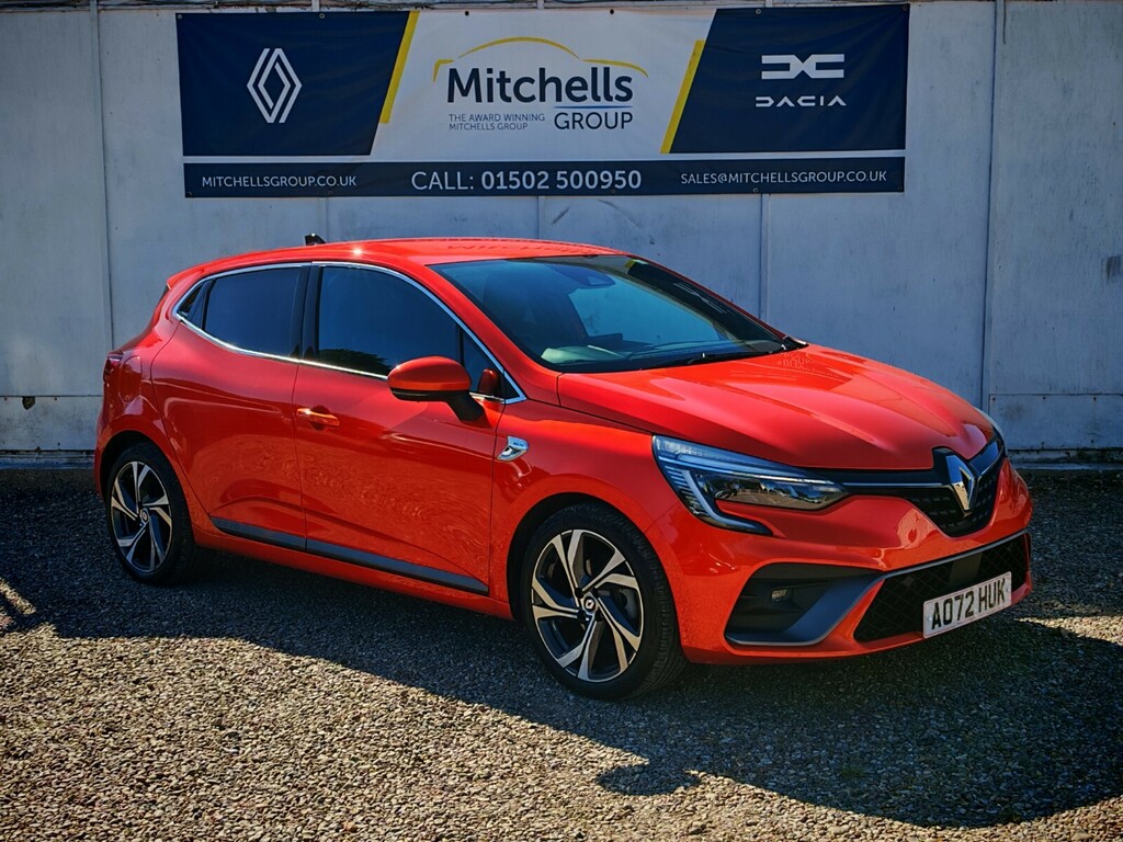 Renault Clio 1.6 E-tech Hybrid 140 Rs Line AO72HUK Orange #2
