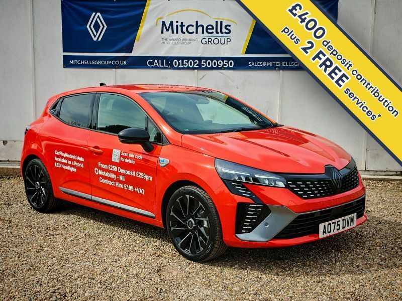Renault Clio 1.6 E-tech Full Hybrid 145 Esprit Alpine Orange