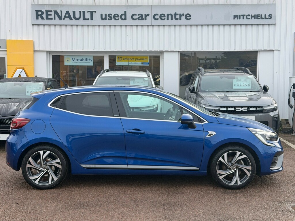 Renault Clio 1.6 E-tech Hybrid 140 Rs Line Blue #3