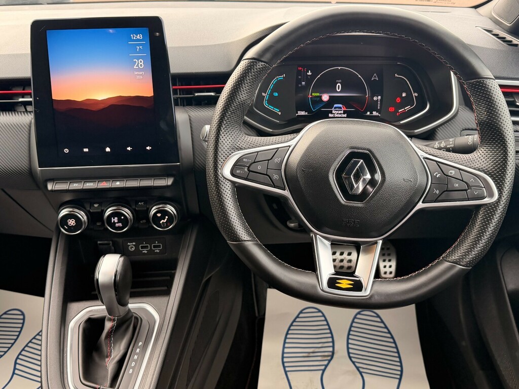 Renault Clio 1.6 E-tech Hybrid 140 Rs Line Blue #4