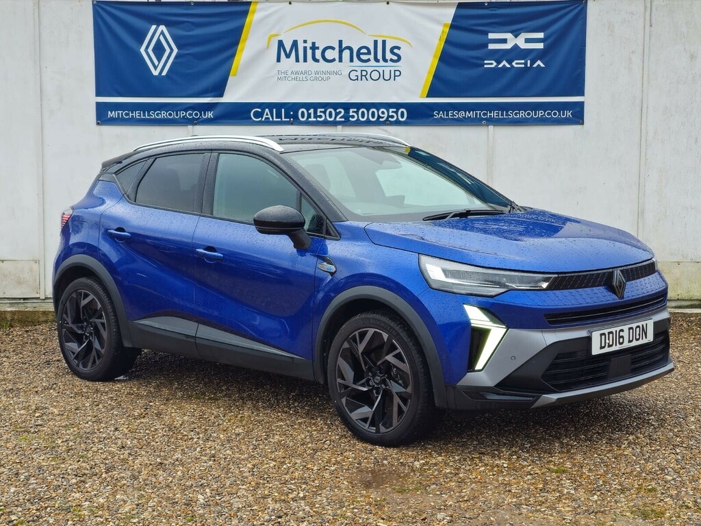Renault Captur 1.6 E-tech Full Hybrid 145 Esprit Alpine AO74XHC Black #2