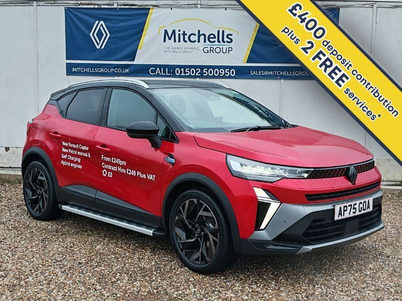 Renault Captur 1.8 E-tech Full Hybrid 160 Esprit Alpine Black