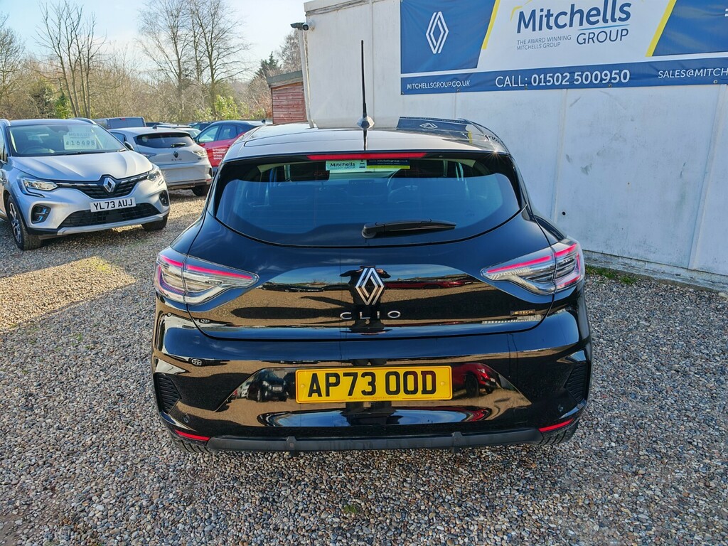Renault Clio 1.6 E-tech Full Hybrid 145 Evolution AP73OOD Black #6