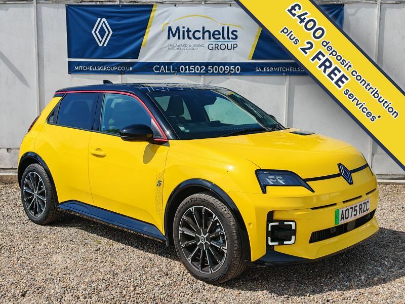 Renault 5 E-Tech 110Kw Iconic Five Comfort Range 52Kwh Black