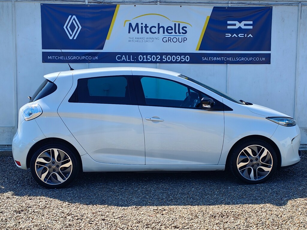 Renault Zoe 80Kw Dynamique Nav R110 40Kwh AR19DVW White #3