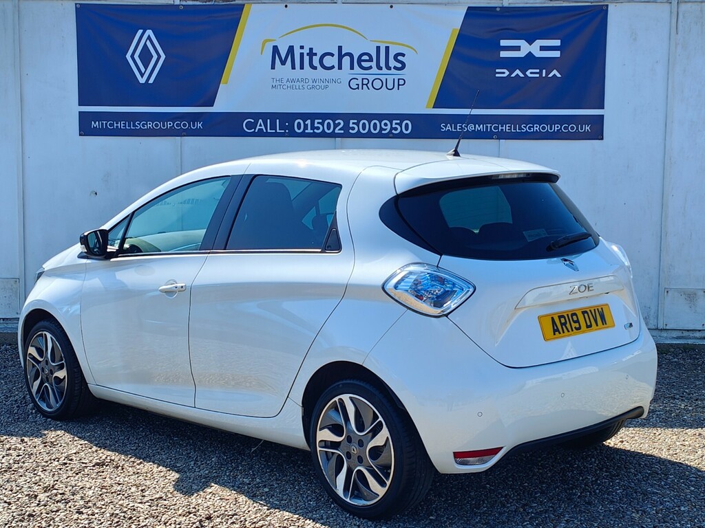 Renault Zoe 80Kw Dynamique Nav R110 40Kwh AR19DVW White #4