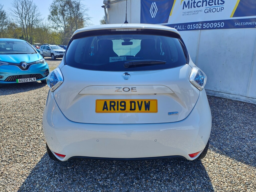 Renault Zoe 80Kw Dynamique Nav R110 40Kwh AR19DVW White #5