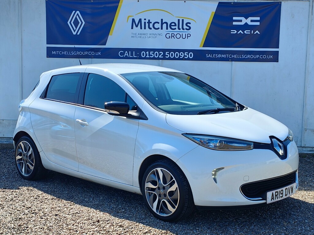 Renault Zoe 80Kw Dynamique Nav R110 40Kwh AR19DVW White #2