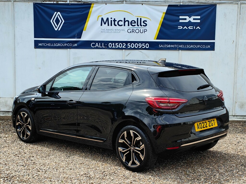 Renault Clio 1.6 E-tech Hybrid 140 Lutecia Se AO22ZGT Black #4