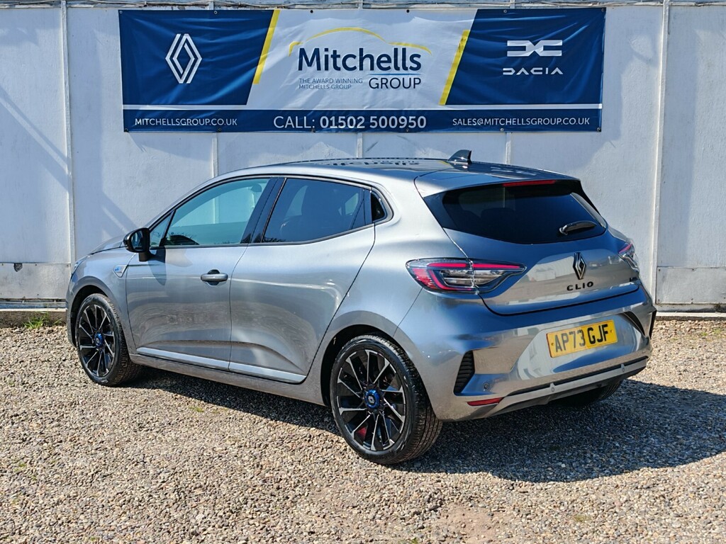 Renault Clio 1.6 E-tech Full Hybrid 145 Esprit Alpine AP73GJF Grey #4