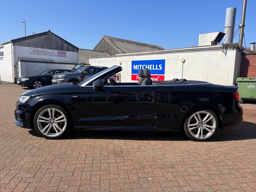 Audi A3 2.0 Tfsi Quattro S Line S Tronic KX67VHW Black #3