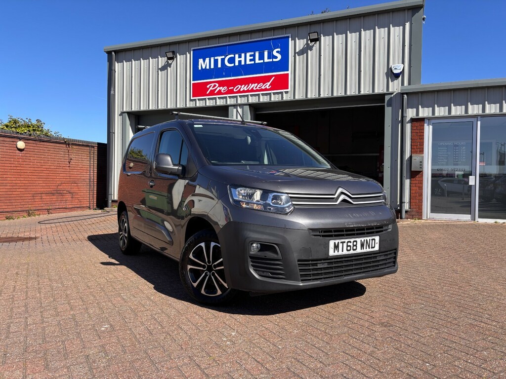 Citroen Berlingo 1.6 Bluehdi 1000Kg Driver 100Ps Start Stop Grey