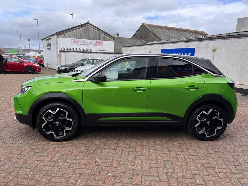Vauxhall Mokka-e 100Kw Ultimate 50Kwh PY72NFJ Green #4