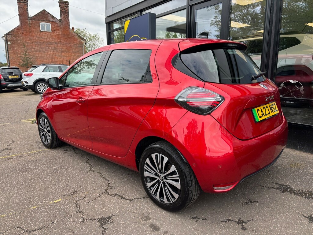 Renault Zoe 100Kw Techno R135 50Kwh CA23NSZ Red #3