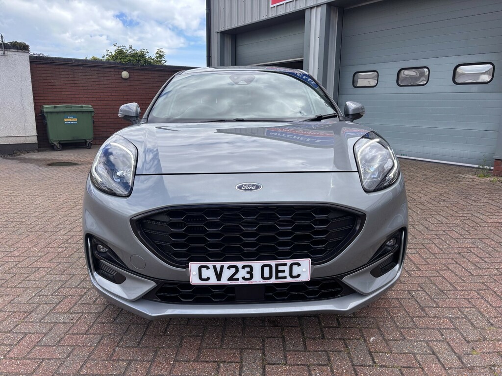 Ford Puma 1.0 Ecoboost Hybrid Mhev 155 St-line X CV23OEC Grey #2