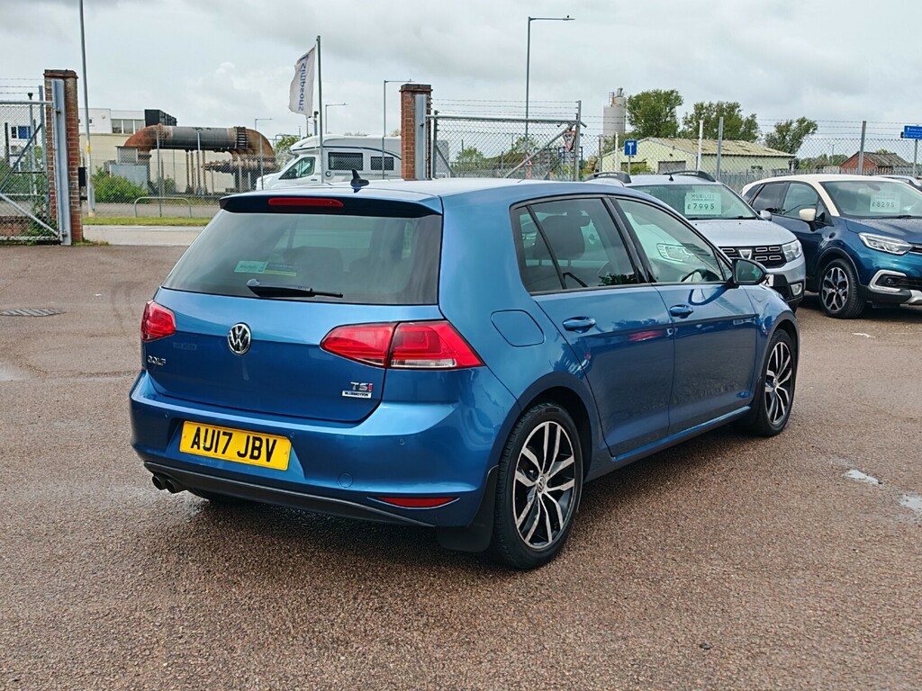 Volkswagen Golf 1.4 Tsi 125 Match Edition AU17JBV Blue #6