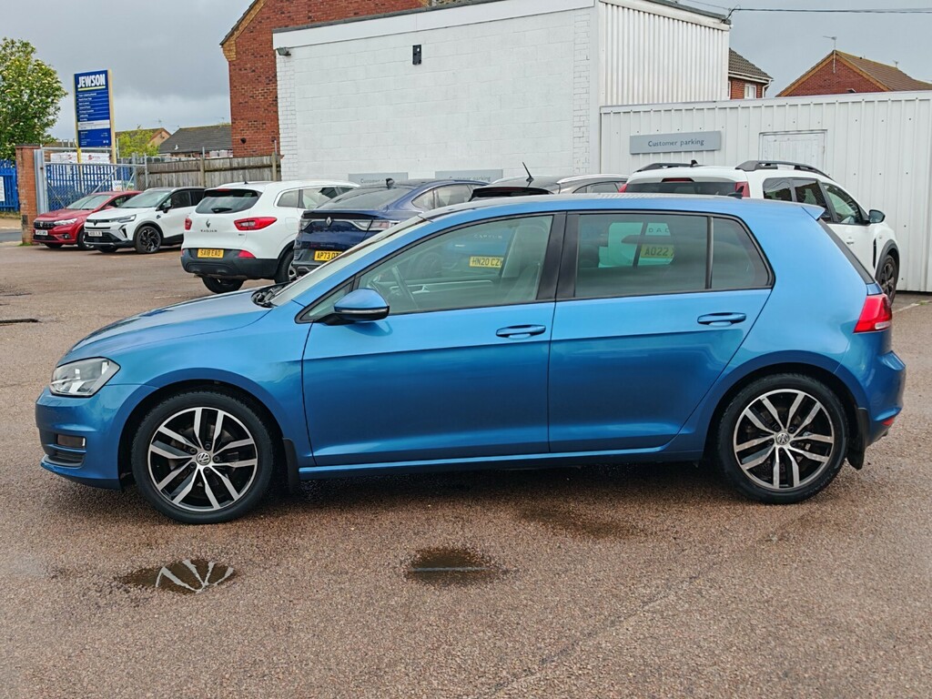 Volkswagen Golf 1.4 Tsi 125 Match Edition AU17JBV Blue #4
