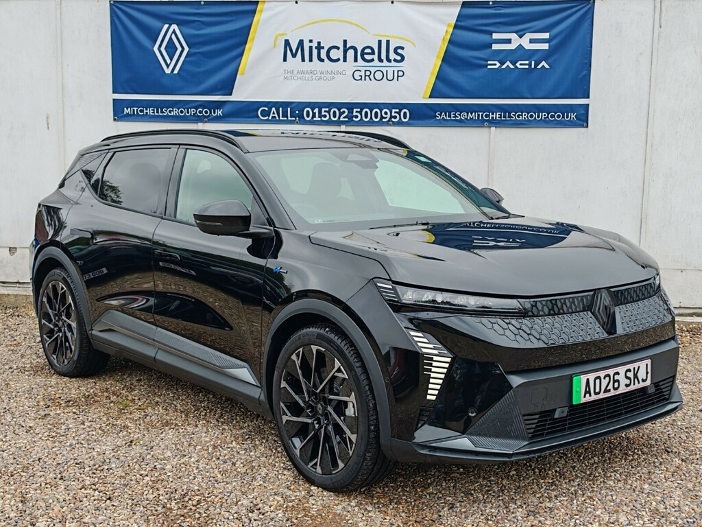 Renault Scenic 160Kw Techno Esprit Alpine 87Kwh Long Range At Black