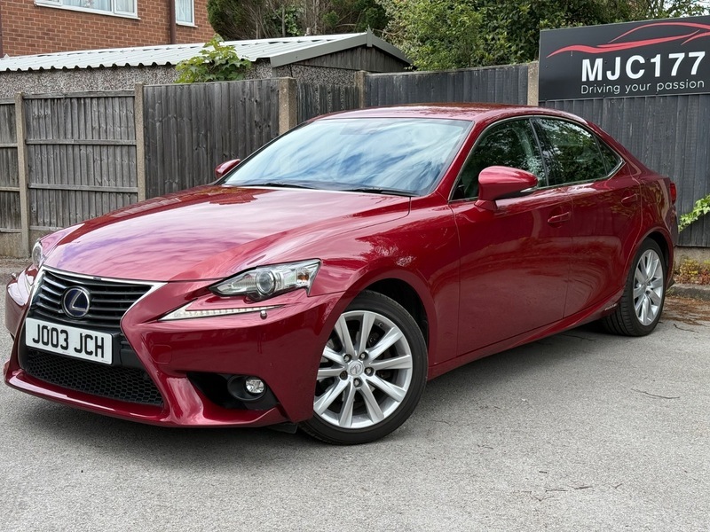 Lexus IS 2.5 300H Executive Edition JO03JCH Red #3