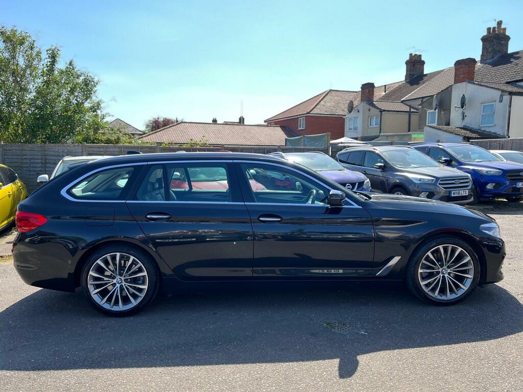 BMW 5 Series 2.0 520D Se Touring Euro 6 S S VF17HVC Black #3