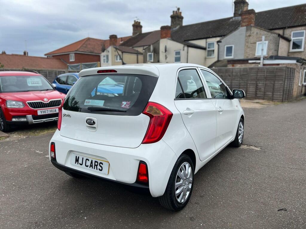 Kia Picanto 1.0 1 Euro 6 KS16NLA White #5